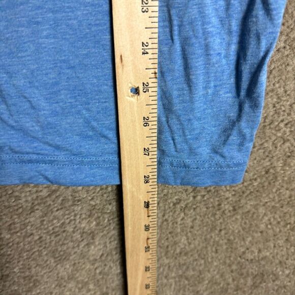 Travis Mathew T-Shirt Mens Size Large L Blue Life Champion Crewneck Pima Cotton - Picture 4 of 9